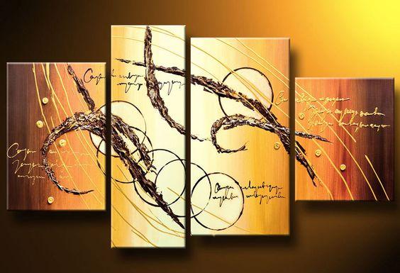 Modern Abstract Painting, Living Room Wall Art Paintings, Contemporary Art for Sale, Simple Modern Art-ArtWorkCrafts.com