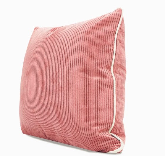 Simple Throw Pillow for Interior Design, Lovely Pink Decorative Throw Pillows, Modern Sofa Pillows, Contemporary Square Modern Throw Pillows for Couch-ArtWorkCrafts.com