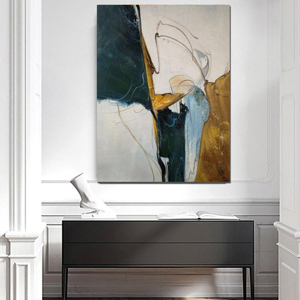 Large Abstract Paintings on Canvas, Hand Painted Canvas Art, Acrylic Paintings for Living Room, Large Painting for Sale-ArtWorkCrafts.com