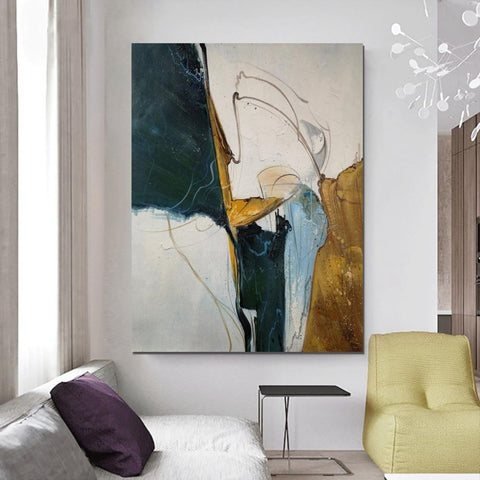 Large Abstract Paintings on Canvas, Hand Painted Canvas Art, Acrylic Paintings for Living Room, Large Painting for Sale-ArtWorkCrafts.com