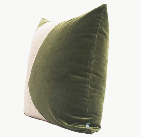 Modern Sofa Throw Pillows, Blackish Green Abstract Contemporary Throw Pillow for Living Room, Large Decorative Throw Pillows for Couch-ArtWorkCrafts.com