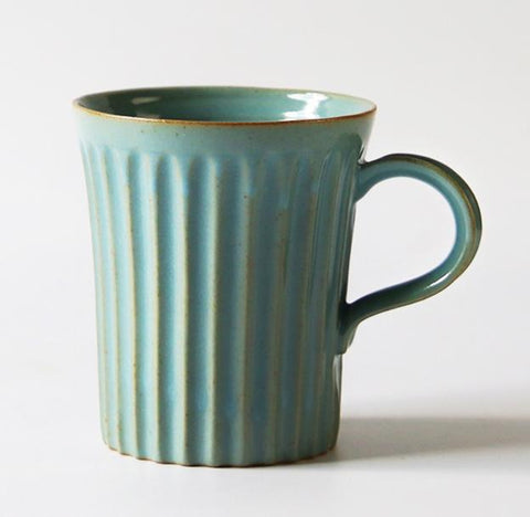 Cappuccino Coffee Mug, Handmade Pottery Coffee Cup, Large Capacity Coffee Cup, Large Tea Cup-ArtWorkCrafts.com