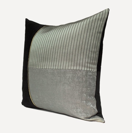 Decorative Throw Pillow for Couch, Grey Modern Sofa Pillows, Modern Throw Pillows for Sofa-ArtWorkCrafts.com
