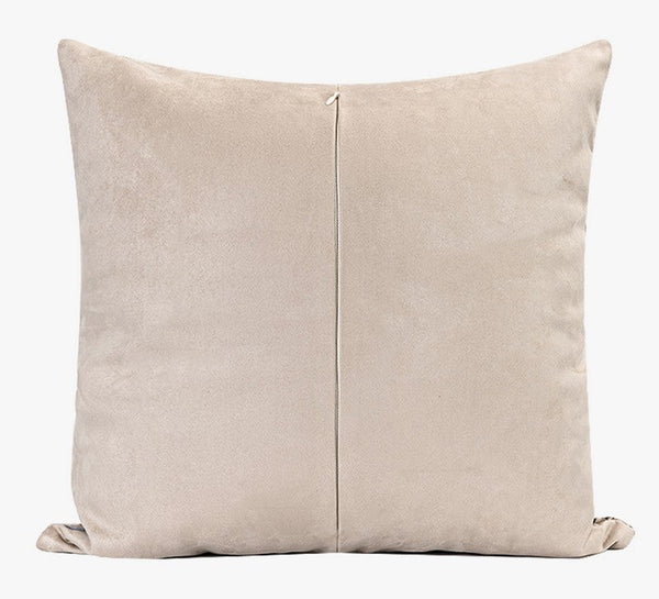 Simple Modern Sofa Throw Pillows, Beige Contemporary Throw Pillow for Living Room, Modern Decorative Throw Pillows for Couch-ArtWorkCrafts.com