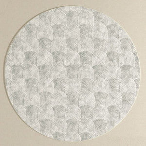Contemporary Area Rugs for Bedroom, Round Area Rug for Dining Room, Coffee Table Rugs, Circular Modern Area Rug, Large Rugs for Living Room-ArtWorkCrafts.com