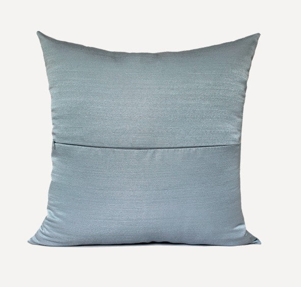 Simple Modern Pillows, Blue Modern Throw Pillows, Decorative Pillows for Couch, Modern Sofa Pillows, Contemporary Throw Pillows-ArtWorkCrafts.com