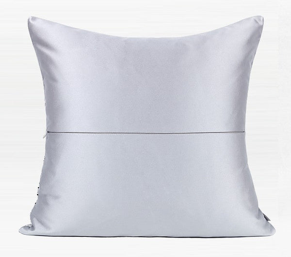 Modern Sofa Pillow, Simple Black and White Modern Throw Pillows, Throw Pillow for Couch, Decorative Throw Pillows, Throw Pillow for Living Room-ArtWorkCrafts.com