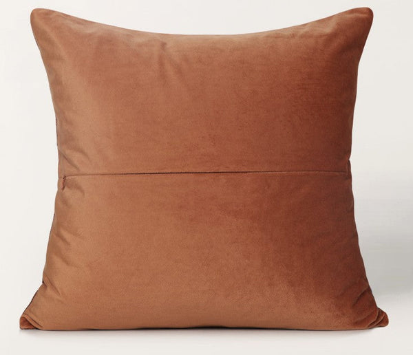 Modern Sofa Pillow, Modern Throw Pillows, Orange Throw Pillow for Couch, Orange Decorative Pillow, Throw Pillow for Living Room-ArtWorkCrafts.com