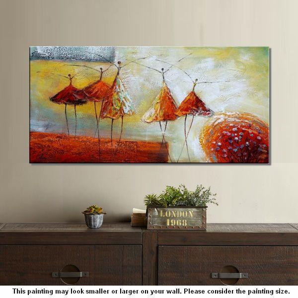 Living Room Wall Art Painting, Modern Abstract Painting, Abstract Acrylic Painting, Abstract Acrylic Painting for Sale, Custom Artwork-ArtWorkCrafts.com