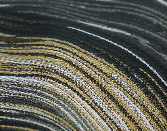 Simple Throw Pillow for Interior Design, Modern Black Gray Golden Lines Decorative Throw Pillows, Modern Sofa Pillows, Contemporary Square Modern Throw Pillows for Couch-ArtWorkCrafts.com
