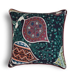 Leaves Pattern Cotton Pillow Cover, Home Decorative Throw Pillow, Sofa Pillows, Home Decoration-ArtWorkCrafts.com