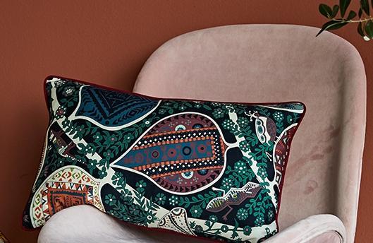 Leaves Pattern Cotton Pillow Cover, Home Decorative Throw Pillow, Sofa Pillows, Home Decoration-ArtWorkCrafts.com
