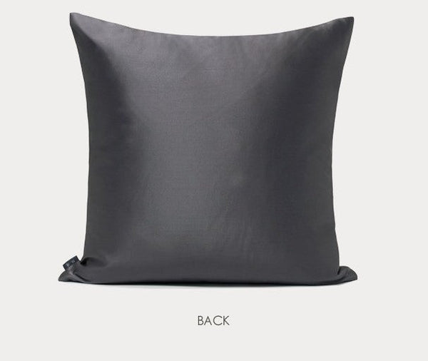 Gray Modern Simple Throw Pillows for Living Room, Decorative Modern Sofa Pillows, Modern Throw Pillows for Couch, Large Simple Modern Pillows-ArtWorkCrafts.com