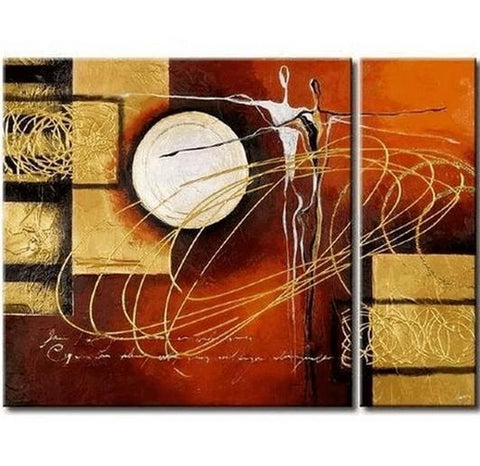 Living Room Wall Decor, Contemporary Art, Art on Canvas, Flower Painting, Extra Large Painting, Canvas Wall Art, Abstract Painting-ArtWorkCrafts.com