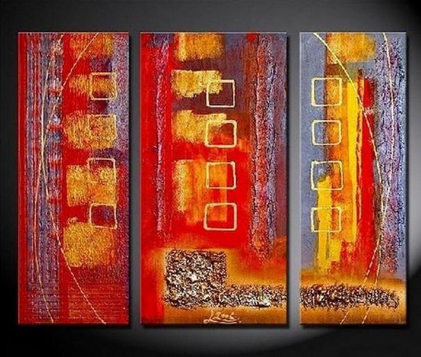 Bedroom Wall Art, Red Abstract Painting, Large Painting, Modern Art, Art on Canvas, Painting for Sale-ArtWorkCrafts.com