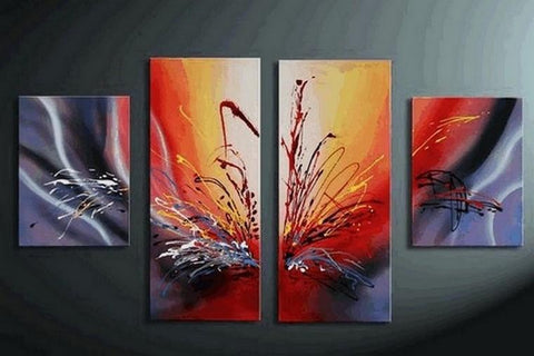 Abstract Painting, Living Room Wall Art, Modern Art, Extra Large Wall Art, Contemporary Art, Modern Art-ArtWorkCrafts.com