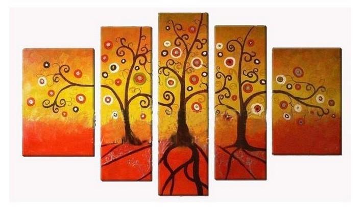 Tree of Life Painting, Acrylic Art, Abstract Painting, Canvas Painting, Wall Art, Large Abstract Art, Acrylic Art, Bedroom Wall Art-ArtWorkCrafts.com