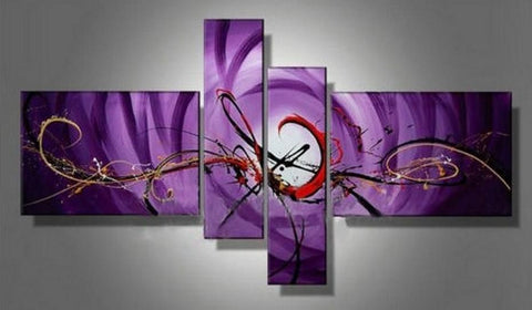 Large Wall Art Paintings, Abstract Lines Art, Large Canvas Painting, Abstract Painting for Bedroom, Hand Painted Art on Canvas-ArtWorkCrafts.com