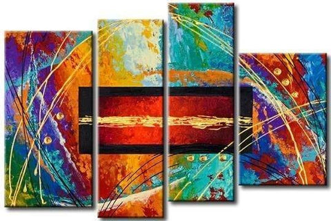 Modern Art, Extra Large Wall Art, Abstract Art Painting, Extra Large Painting-ArtWorkCrafts.com