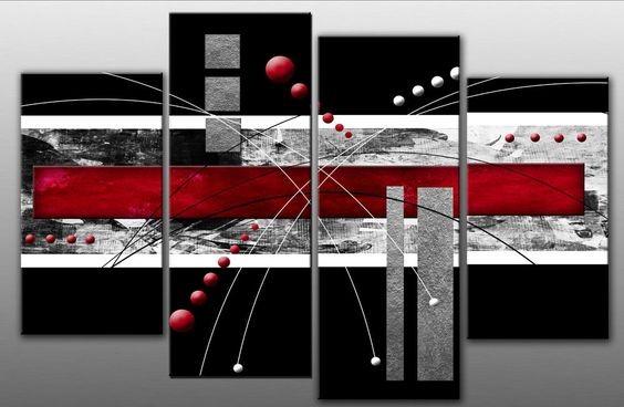 Bedroom Wall Art, Extra Large Wall Art, Black Abstract Art, Large Painting, Modern Art, Painting for Sale-ArtWorkCrafts.com