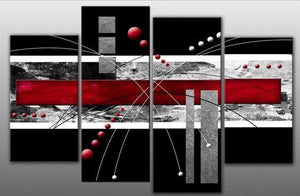 Bedroom Wall Art, Extra Large Wall Art, Black Abstract Art, Large Painting, Modern Art, Painting for Sale-ArtWorkCrafts.com
