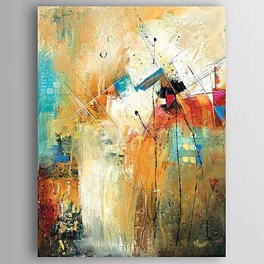 Kitchen Wall Art, Canvas Painting, Heavy Texture Painting, Abstract Wall Art, Canvas Wall Art-ArtWorkCrafts.com