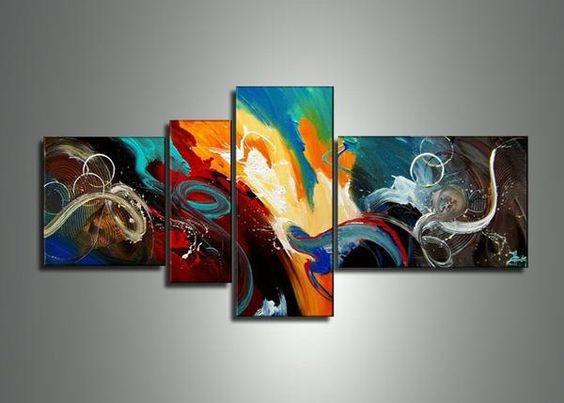 Living Room Wall Art, Modern Art, Abstract Painting, Extra Large Painting, Extra Large Wall Art, Contemporary Art, Modern Art Painting-ArtWorkCrafts.com