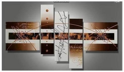 Large Wall Art, Abstract Painting, Canvas Art Painting, Huge Wall Art, Acrylic Art, 5 Piece Wall Painting, Hand Painted Art, Group Painting-ArtWorkCrafts.com