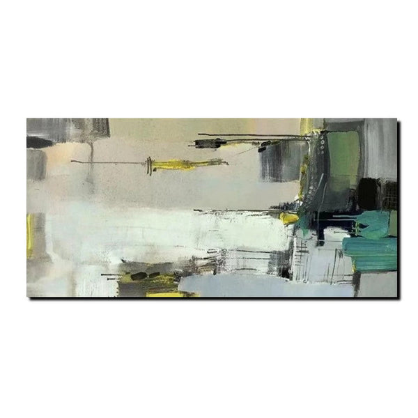 Acrylic Abstract Painting Behind Sofa, Large Painting on Canvas, Living Room Wall Art Paintings, Buy Paintings Online, Acrylic Painting for Sale-ArtWorkCrafts.com