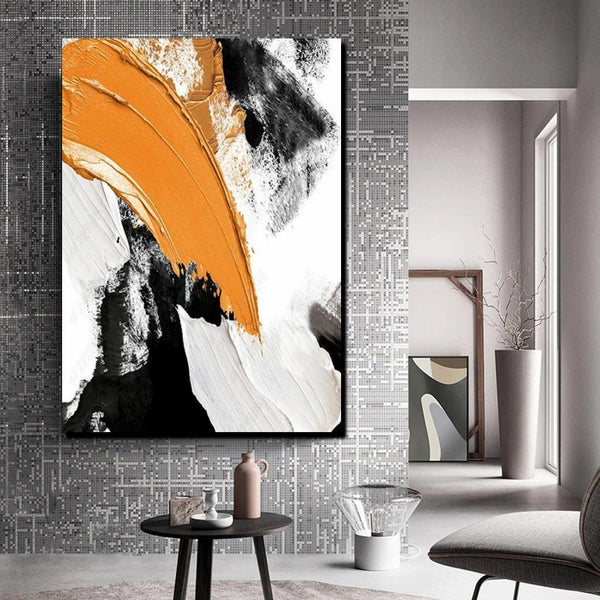 Large Abstract Paintings, Large Paintings for Living Room, Simple Modern Art, Modern Canvas Painting, Contemporary Acrylic Wall Art Ideas-ArtWorkCrafts.com