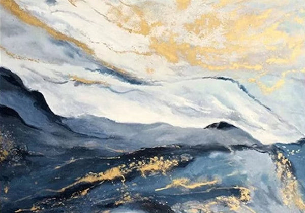 Contemporary Acrylic Art, Buy Large Paintings Online, Simple Modern Art, Large Wall Art Ideas, Large Painting for Dining Room-ArtWorkCrafts.com