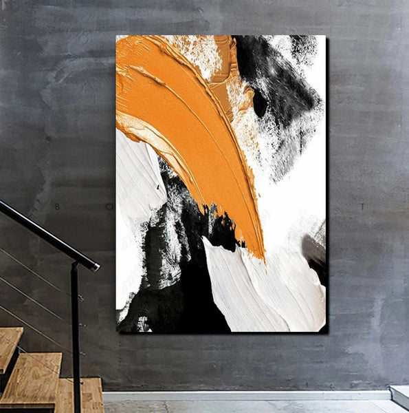 Large Abstract Paintings, Large Paintings for Living Room, Simple Modern Art, Modern Canvas Painting, Contemporary Acrylic Wall Art Ideas-ArtWorkCrafts.com