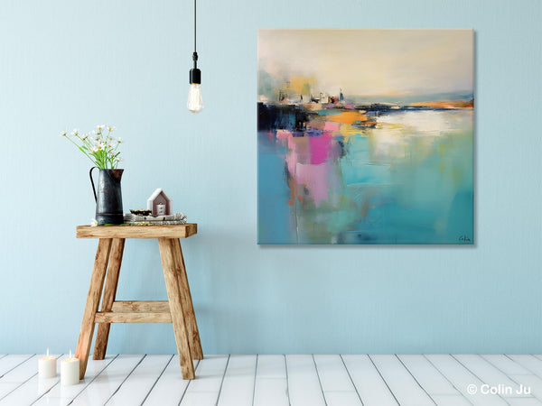 Large Paintings for Living Room, Modern Wall Art Paintings, Large Original Art, Buy Wall Art Online, Contemporary Acrylic Painting on Canvas-ArtWorkCrafts.com