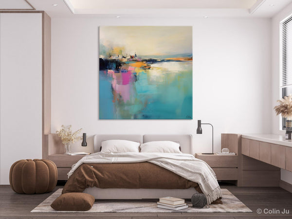 Large Paintings for Living Room, Modern Wall Art Paintings, Large Original Art, Buy Wall Art Online, Contemporary Acrylic Painting on Canvas-ArtWorkCrafts.com