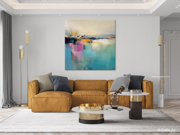 Large Paintings for Living Room, Modern Wall Art Paintings, Large Original Art, Buy Wall Art Online, Contemporary Acrylic Painting on Canvas-ArtWorkCrafts.com