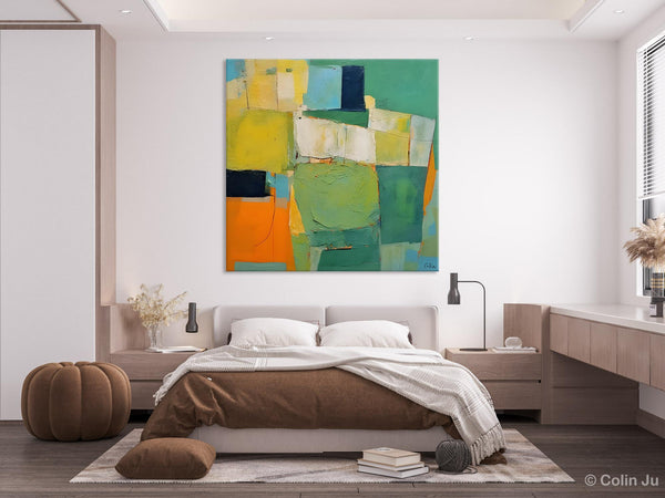 Large Wall Art Painting for Bedroom, Oversized Abstract Wall Art Paintings, Original Canvas Artwork, Contemporary Acrylic Painting on Canvas-ArtWorkCrafts.com