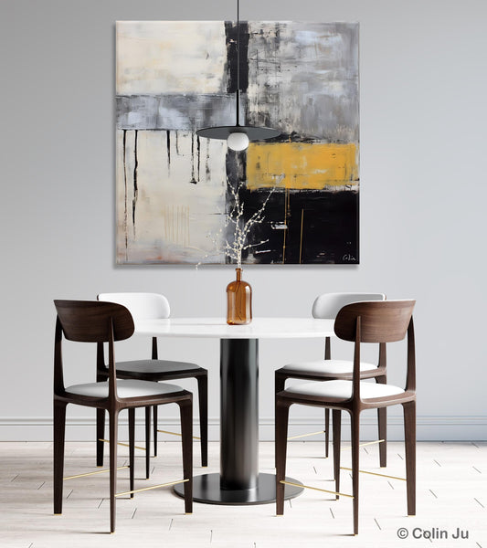 Extra Large Original Artwork, Large Paintings for Bedroom, Abstract Landscape Painting on Canvas, Oversized Contemporary Wall Art Paintings-ArtWorkCrafts.com