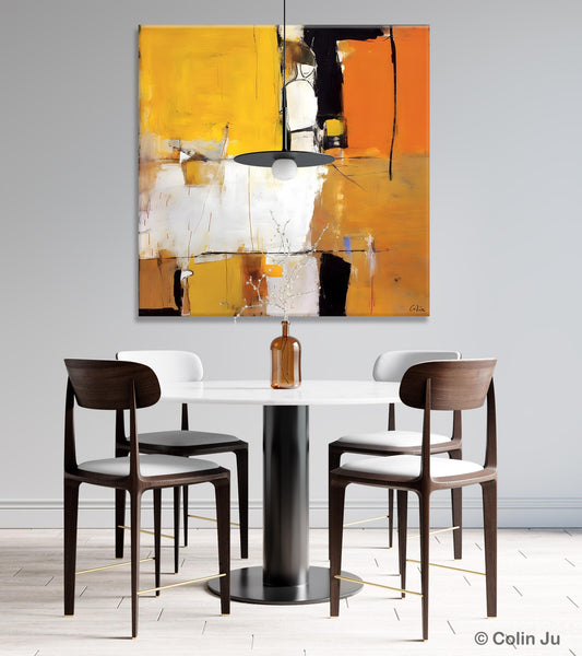 Oversized Modern Abstract Wall Paintings, Large Wall Art Painting for Bedroom, Original Canvas Art, Contemporary Acrylic Painting on Canvas-ArtWorkCrafts.com