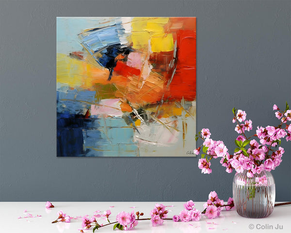 Oversized Canvas Paintings, Huge Wall Art Ideas for Living Room, Contemporary Acrylic Art, Original Abstract Art, Hand Painted Canvas Art-ArtWorkCrafts.com