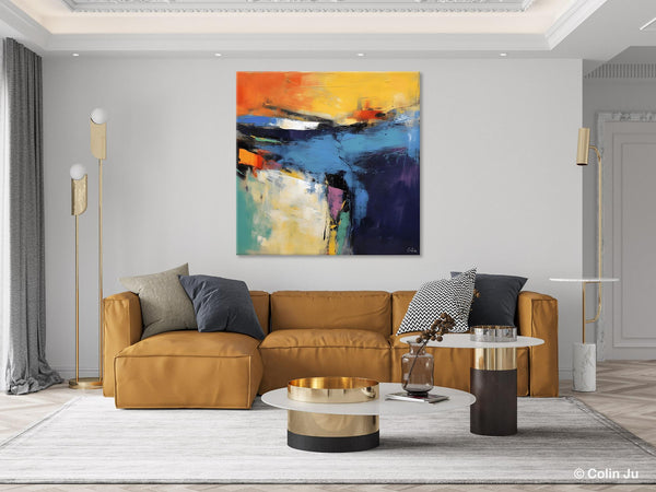 Large Wall Art Painting for Bedroom, Oversized Modern Abstract Wall Paintings, Original Canvas Art, Contemporary Acrylic Painting on Canvas-ArtWorkCrafts.com
