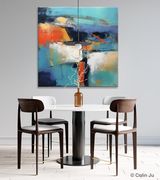 Modern Wall Art Paintings, Canvas Paintings for Bedroom, Buy Wall Art Online, Contemporary Acrylic Painting on Canvas, Large Original Art-ArtWorkCrafts.com