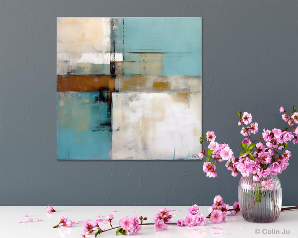 Extra Large Painting on Canvas, Contemporary Acrylic Paintings, Large Original Abstract Wall Art, Large Canvas Paintings for Bedroom-ArtWorkCrafts.com