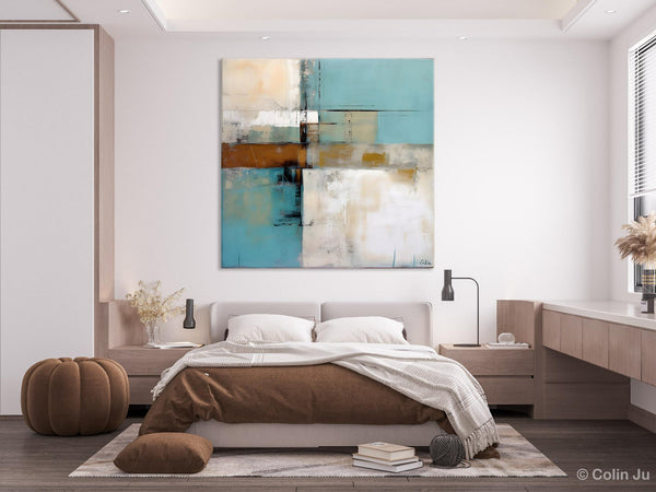 Extra Large Painting on Canvas, Contemporary Acrylic Paintings, Large Original Abstract Wall Art, Large Canvas Paintings for Bedroom-ArtWorkCrafts.com