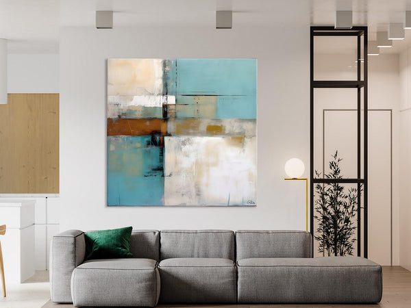 Extra Large Painting on Canvas, Contemporary Acrylic Paintings, Large Original Abstract Wall Art, Large Canvas Paintings for Bedroom-ArtWorkCrafts.com