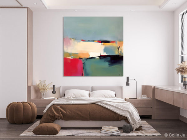 Contemporary Abstract Artwork, Acrylic Painting for Living Room, Oversized Wall Art Paintings, Original Modern Paintings on Canvas-ArtWorkCrafts.com