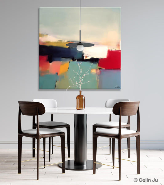 Simple Modern Wall Art, Extra Large Canvas Painting for Living Room, Oversized Contemporary Acrylic Paintings, Original Abstract Paintings-ArtWorkCrafts.com