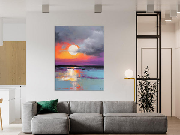 Contemporary Canvas Wall Art, Original Hand Painted Oil Paintings, Canvas Paintings Behind Sofa, Abstract Paintings for Bedroom, Buy Paintings Online-ArtWorkCrafts.com
