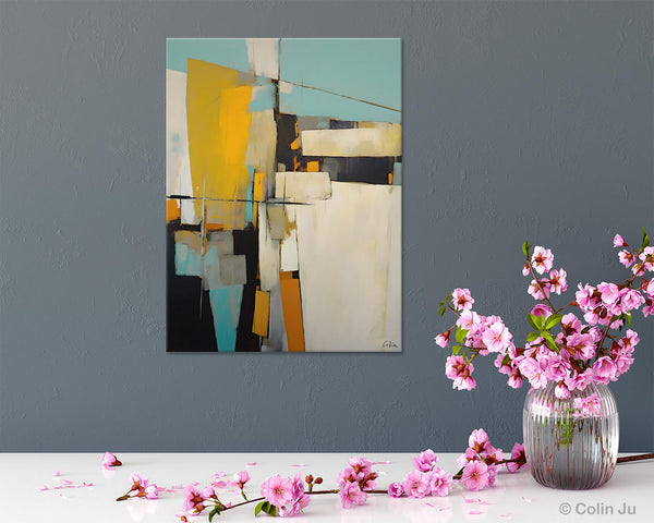 Large Paintings for Living Room, Hand Painted Acrylic Painting, Bedroom Wall Art Paintings, Original Modern Contemporary Art, Abstract Paintings for Dining Room-ArtWorkCrafts.com