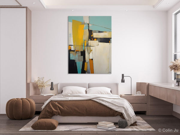 Large Paintings for Living Room, Hand Painted Acrylic Painting, Bedroom Wall Art Paintings, Original Modern Contemporary Art, Abstract Paintings for Dining Room-ArtWorkCrafts.com