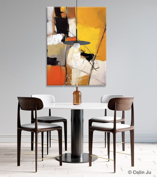 Acrylic Painting for Living Room, Extra Large Wall Art Paintings, Original Modern Artwork on Canvas, Contemporary Abstract Artwork-ArtWorkCrafts.com